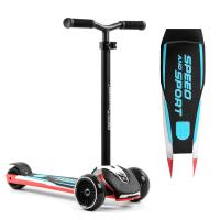 Самокат Scooter Чорно-червоний NW-0030E