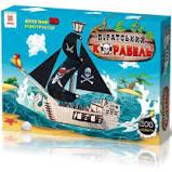 Дерев"яний 3D конструктор Піратський корабель  Зірка 112436