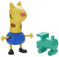 Фігурка Peppa Pig Жираф Джеральд з паровозиком (06771-2)
