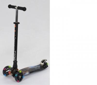 Детский самокат Best Scooter MAXI PRINT Галактика (sc5194)