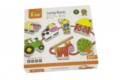 Шнурівка Viga Toys Ферма (59548) 