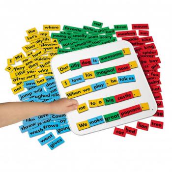 Фразовий конструктор для вивчення англійської мови на магнітах з дошкою Lakeshore