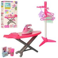 Набір побутової техніки 832 прасувальна дошка, вішалка, праска, світло