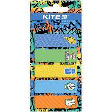 Закладка паперова Kite Urban 5х15х50мм 100 шт з малюнком (K23-480-2)