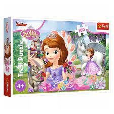 Пазл "Принцеса Софія. У Королівстві пригод", 100 елементів Trefl (16344)
