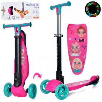 Самокат iTrike MAXI JR 3-060-35-P Pink