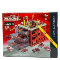 Парковка Six-Six-Zero "Пожежна станція", з ящиками для зберігання 660-A155