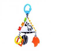 Брязкальце-підвіска Dumoon Пірамідка з прорізувачем для зубів (9983)