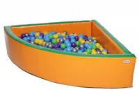 Сухий басейн KIDIGO Кут 1,5 м