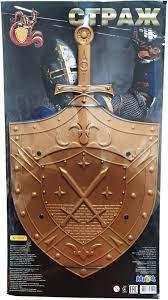 Набір "Страж" щит і меч на планшеті 21233 Mtoys