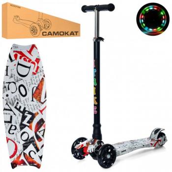 Самокат iTrike MAXI JR 3-055-3-WP19 Black