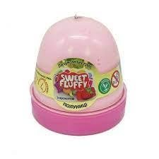 Лизун (слайм) антистрес з ароматом "Sweet fluffy: Полуниця" 80110