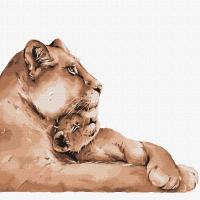 Картина за номерами - Любов мами  KHO4263