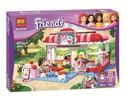 Конструктор BELA 10162 ПОДРУЖКИ - Кафе в міському парку 