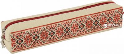 Пенал Kite 681 Ethnic 1 відділеня Бежевий (K16-681-2)