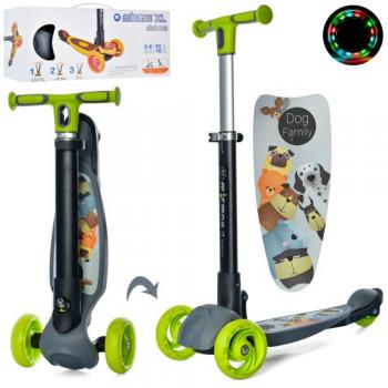 Самокат дитячий триколісний (JR 3-060-35-G)