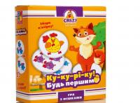 гра настільна з фішками vt8025-08 ку-ку-рі-ку crazy koko