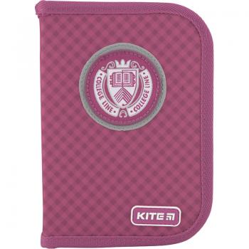 Пенал без наповнення Kite Education College line K20-622-3, 1 відділення, 2 відворота