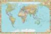 Політична карта світу, м-б 1:22 000 000 (на картоні на планках)