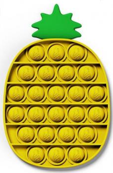 Іграшка антистрес POP IT ананас, кольоровий