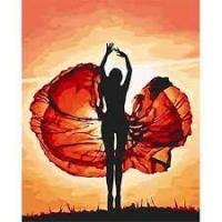 Набір для розпису по номерах ART CRAFT Магія танцю 40*50 см (10244-AC)