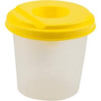 Стакан-непроливайко Kite одинарний жовтий (K17-1141-08)