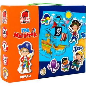 Магнітна гра “Пірати”, Vladi Toys, VT3703-02