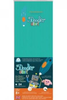 Набір стержнів для 3D-ручки 3Doodler Start бірюзовий 3Doodler 3DS-ECO20-TTEAL-24