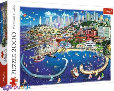 Пазл "Александр Чен. Затока Сан-Франциско", 2000 елементів Trefl (27107)