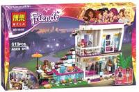 Конструктор Bela Friends 10498 "Поп-зірка: будинок Ліві"