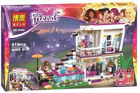 Конструктор Bela Friends 10498 "Поп-зірка: будинок Ліві"