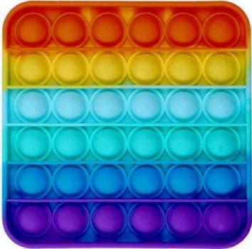 Іграшка антистрес POP IT квадрат кольоровий