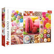 Пазл "Колаж. Цукерки", 1000 елементів Trefl (10469)