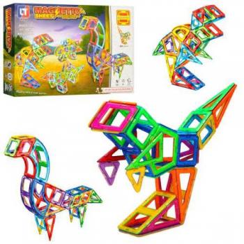 Конструктор Magnetic LT2003 магнітний Динозаври 97 деталей