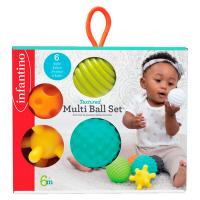 Ігровий набір Infantino Яскраві м'ячики текстурні (206688I)