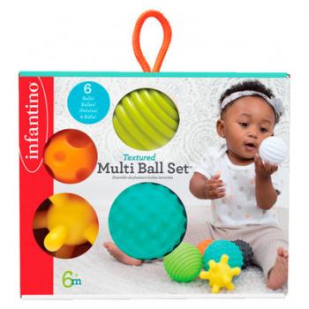 Ігровий набір Infantino Яскраві м'ячики текстурні (206688I)