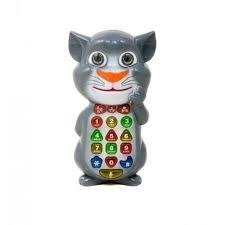 Музыкальный развивающий телефон Limo Toy Котофон с диктофоном українською (7344)