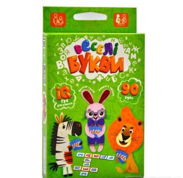 Розважальна настільна гра Веселі букви (G-VP-01-U)