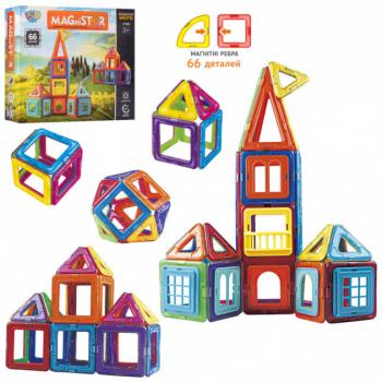 Магнітний Конструктор LT7002 66 деталей