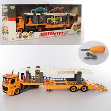  Конструктор KB 084 на шурупах, автовоз