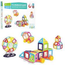 Дитячий конструктор М058В-3 магнітний, 68 дет 