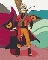 Набір для розпису по номерах ART CRAFT Наруто Виклик мудрості 40*50 см (10257-AC)