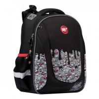 Рюкзак шкільний каркасний Yes H-28 SubSurf Black and White (557858)