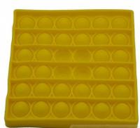 Іграшка антистрес POP IT квадрат, жовтий