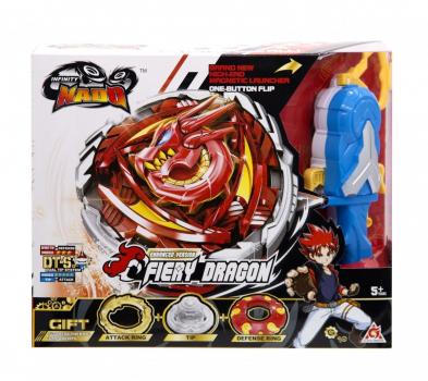 Дзига Auldey Infinity Nado V серія Advanced Fiery Dragon Вогняний Дракон (YW634402)