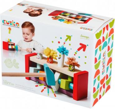 Дерев'яна іграшка Cubika Клоуни-стрибуни (13746)