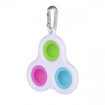 Іграшка антистрес Simple Dimple брелок, 3 грані
