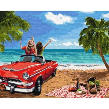 Картина по номерам - "Подорож з подругою" (КНО4758) 40*50