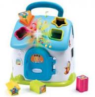  Розвивальна іграшка Smoby Cotoons Будинок із сортером, звуком і світлом Блакитна (110403)