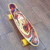 Скейт Пенні борд "Best Board", ЖОВТИЙ ГРАФІТІ КАПУЧИНО P-13609